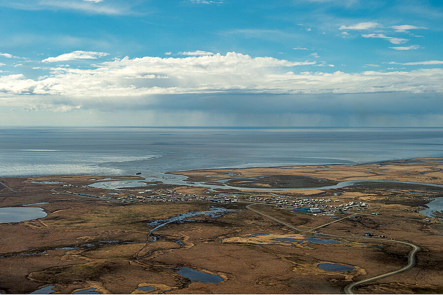 Climate change is threatening to erase Quinhagak, Alaska from the map